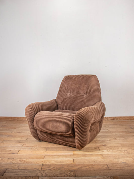 Fauteuil en velours