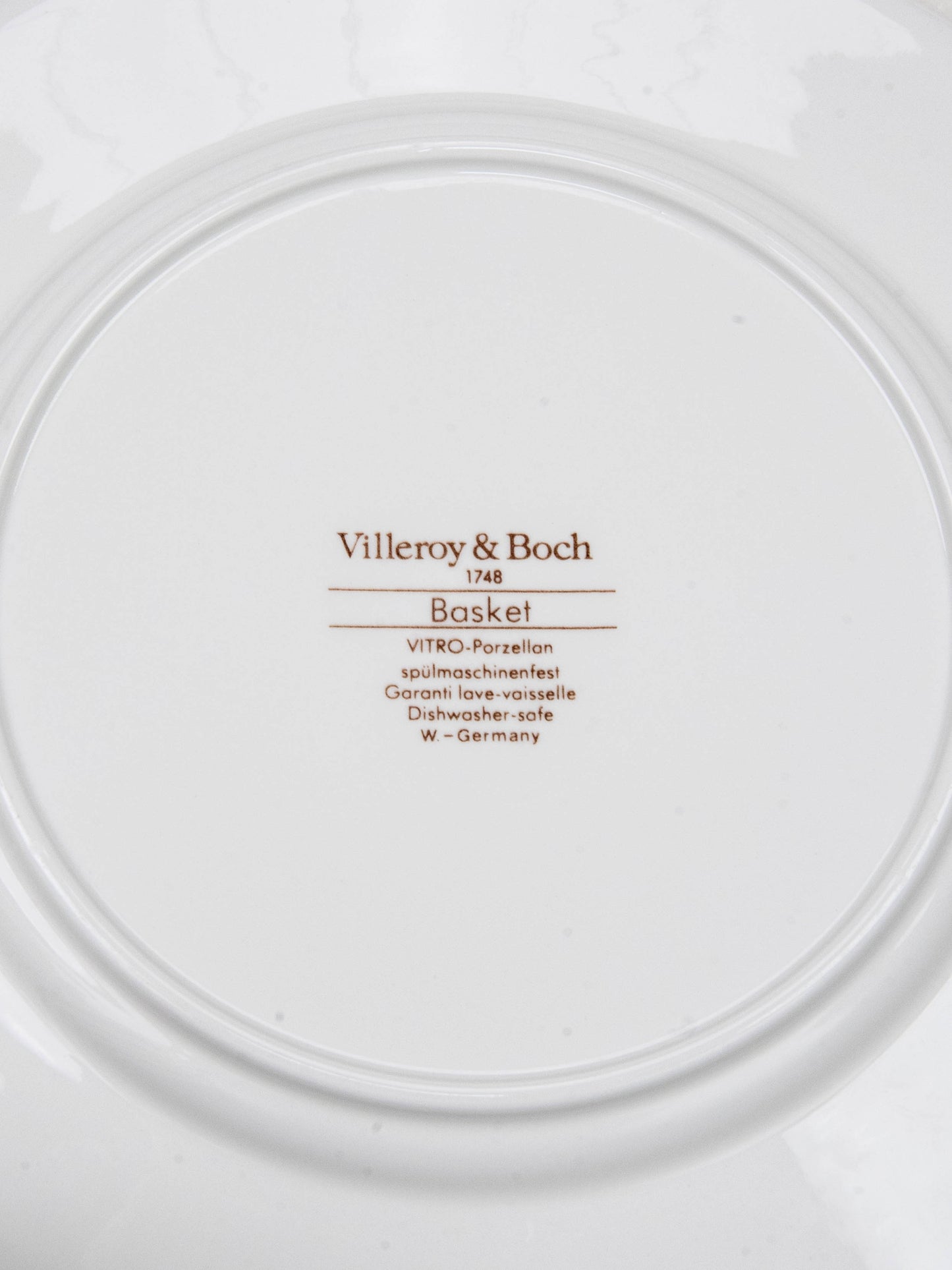 Assiettes plates Villeroy & Boch