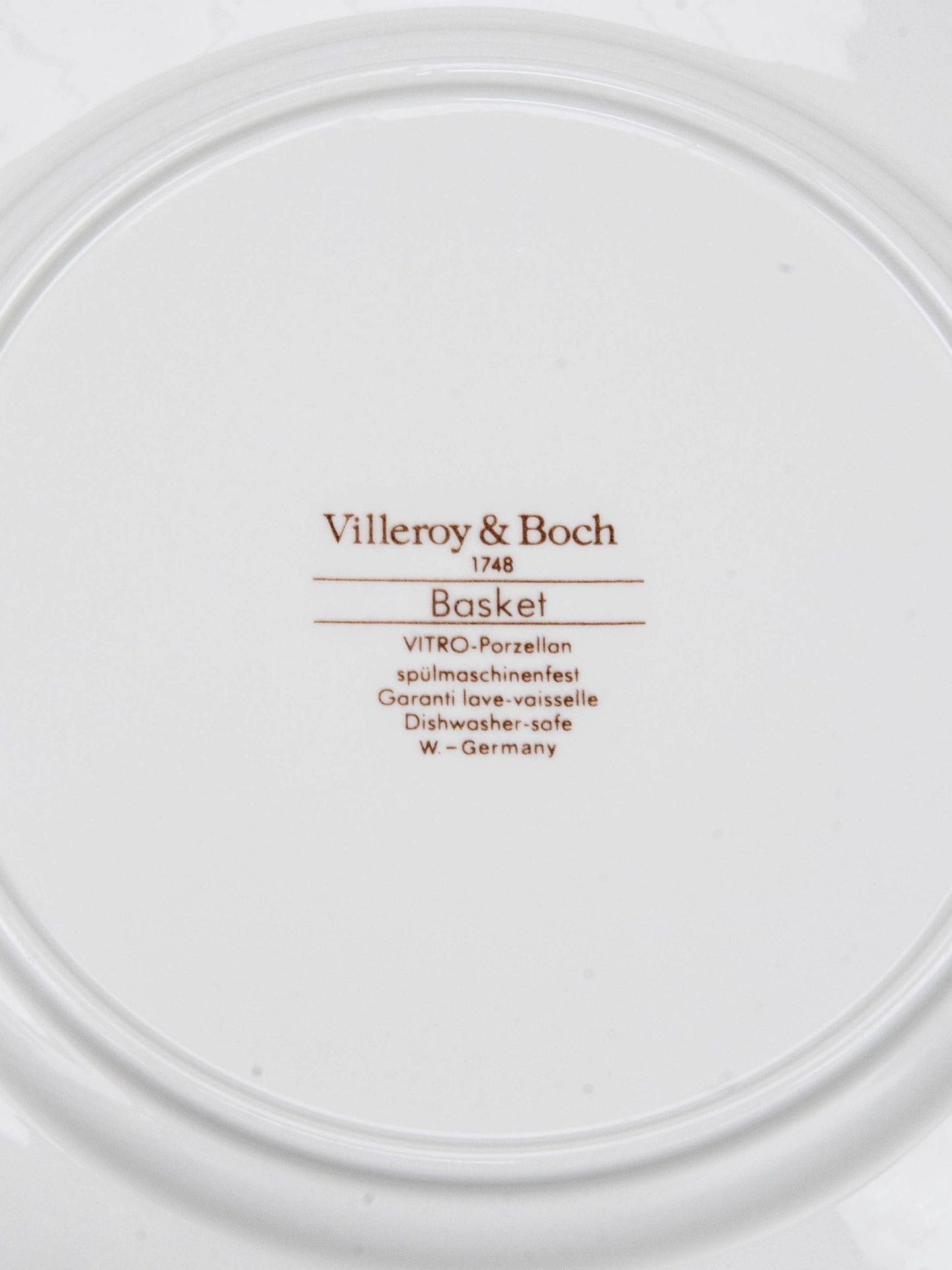 Assiettes creuses Villeroy & Boch