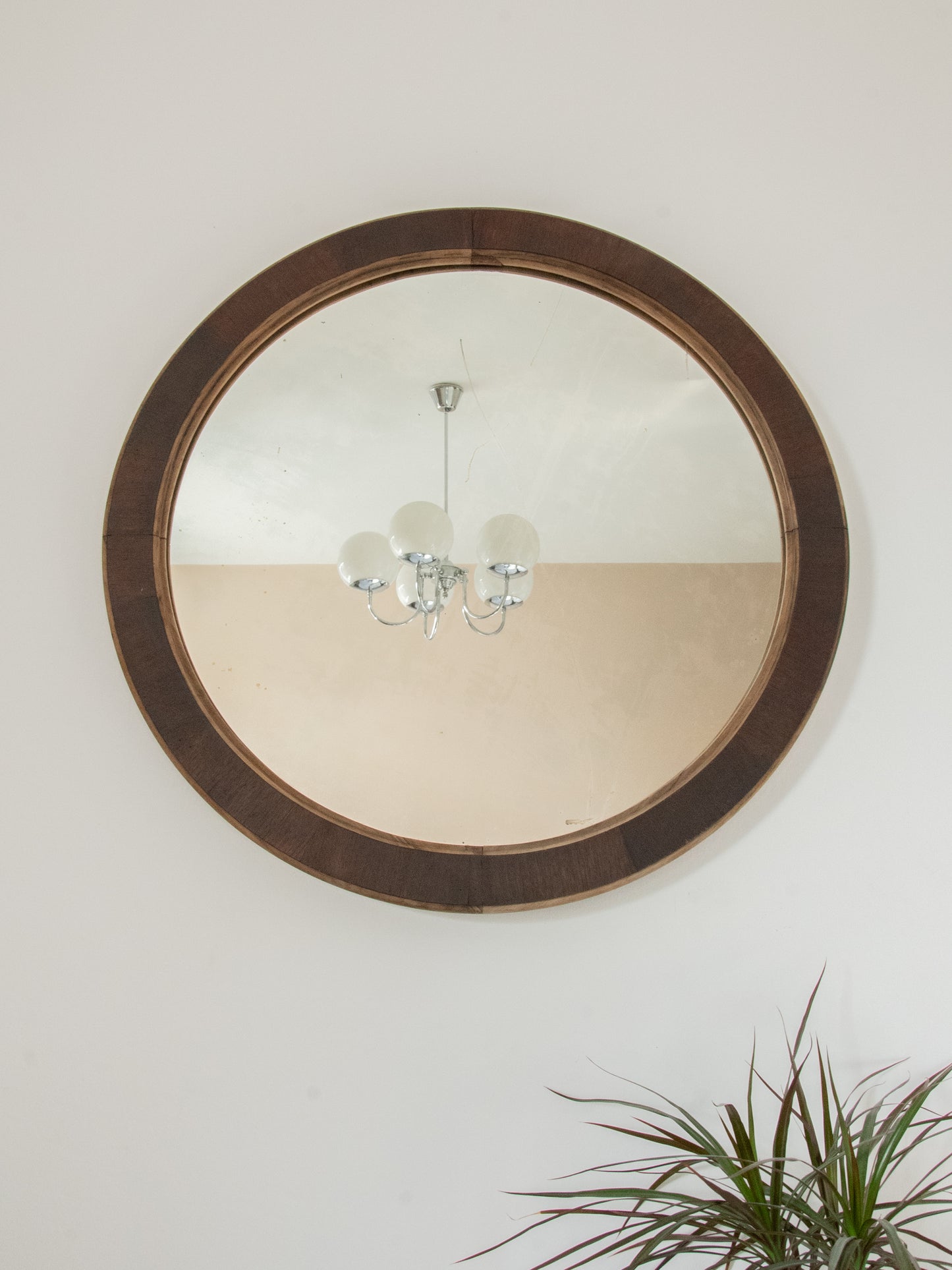 Miroir en noyer